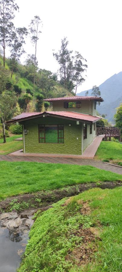 "Casa Verde" En Banos De Agua Santa Con Vista Al Volcan Tungurahua Экстерьер фото