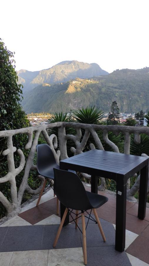 "Casa Verde" En Banos De Agua Santa Con Vista Al Volcan Tungurahua Экстерьер фото
